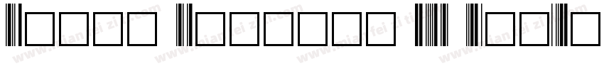 Libre Barcode 39 Tex字体转换